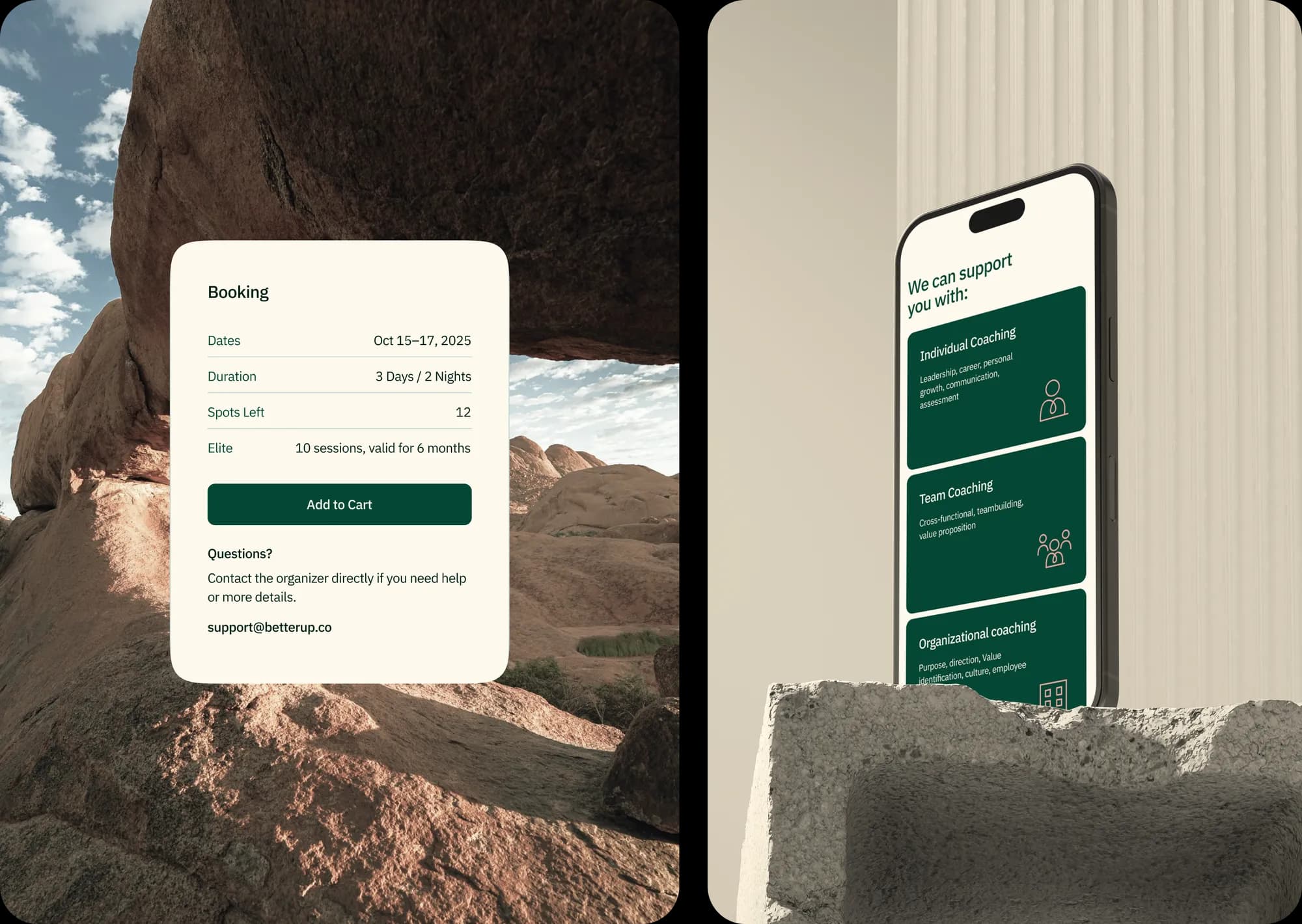 Yuwab — responsive layout and mobile experience
